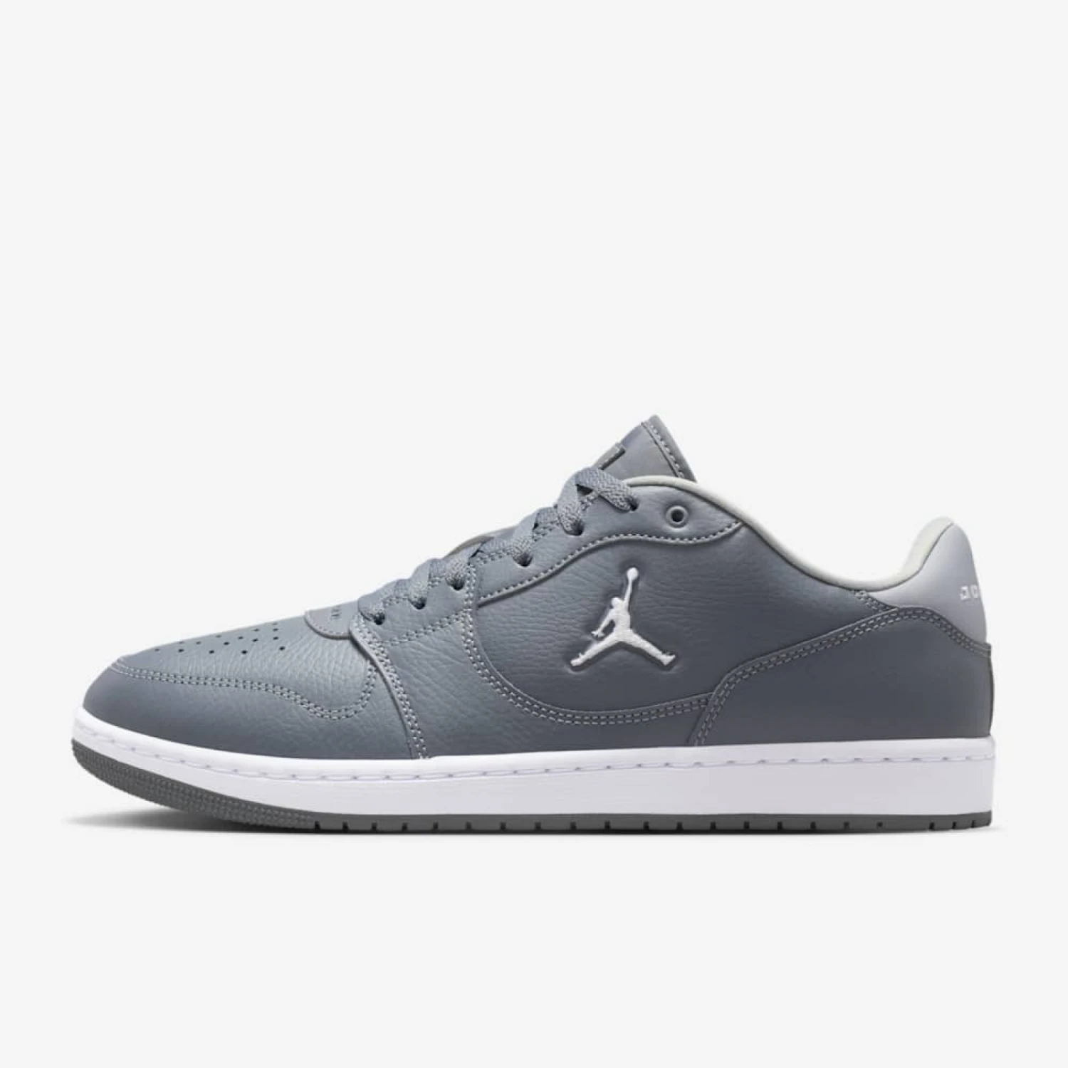 Giày Nike Jordan Court Connect Low Nam - Xám Trắng