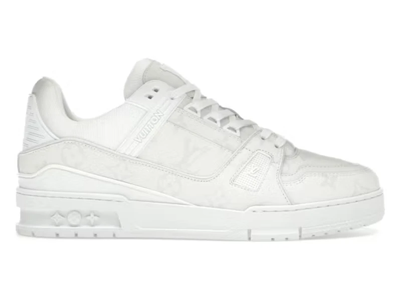 Giày Louis Vuitton LV Sneaker Weiß Monochrom Best Quality